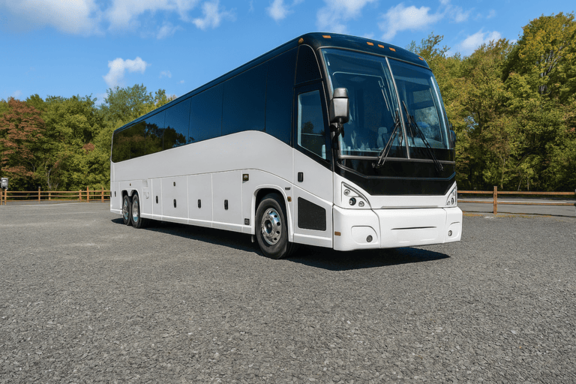 Charter Bus Rental North Plainfield 56 Passenger Charter Bus